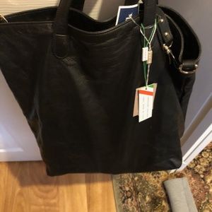 New Italian leather shoulder/crossbody bag